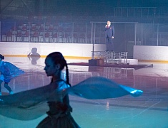 Юные благовещенские фигуристы представили программу «Помним сердцем», посвященную Дню Победы