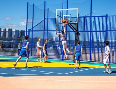Лесную спортплощадку открыли в Благовещенске