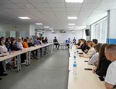 Встреча мэра Олега Имамеева со студентами АмГУ