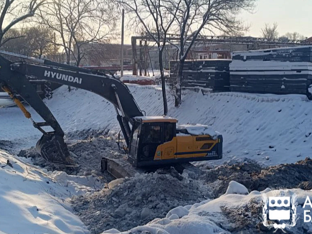 ГСТК приступил к очистке второго участка открытого русла Бурхановки