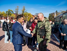 Автобус Победы вернулся в Благовещенск