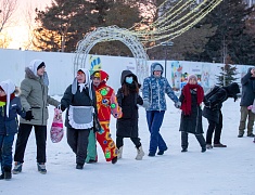 В Благовещенске проводили 2022 год