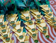 Открытое первенство города по бадминтону «Нефритовый волан»