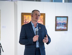 В Выставочном зале открылась персональная выставка Алексея Сидорова