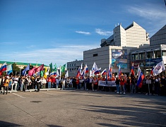  В Благовещенске прошел общегородской «Парад студенчества»