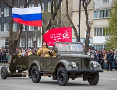 Торжественное прохождение войск в честь Дня Победы