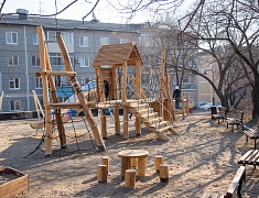 В  Плодопитомнике открыли новую общественную территорию