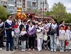 Российско-китайские обмены семьями