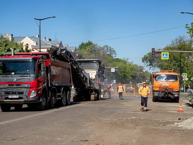 Более трех километров дорог отремонтируют в Благовещенске в этом году 