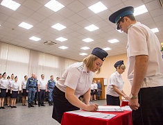 Судебные приставы приняли присягу в Благовещенске