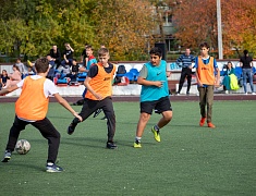 Юных благовещенцев объединил большой городской турнир по дворовому футболу