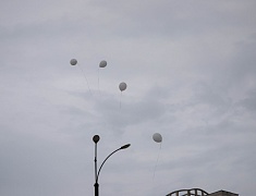В Благовещенске прошла акция, посвященная Дню памяти детей-жертв войны в Донбассе