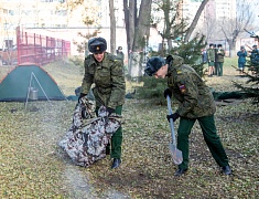 Учебно-тренировочные занятия в лицее №6