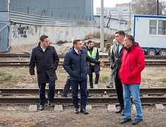 Мэр Благовещенска Олег Имамеев провел рабочее совещание по строительству участка Конной от новой набережной до Пушкина