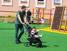 Ещё одну инклюзивную детскую площадку открыли в Благовещенске