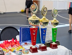 Сотрудники администрации Благовещенска, городской прокуратуры и депутаты сыграли в волейбол