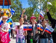 Лесную спортплощадку открыли в Благовещенске