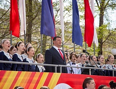 Церемония возложения цветов, посвященная 79-летию Победы в Великой Отечественной войне