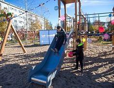 В Благовещенске открыли территории, благоустроенные по программе «1000 дворов» 