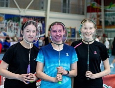 В честь Года семьи в Благовещенске провели семейный бадминтон