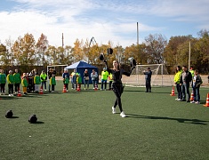 Сто юных благовещенцев с особенностями здоровья пробежали марафон