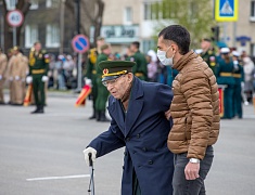 Торжественное прохождение войск в честь Дня Победы