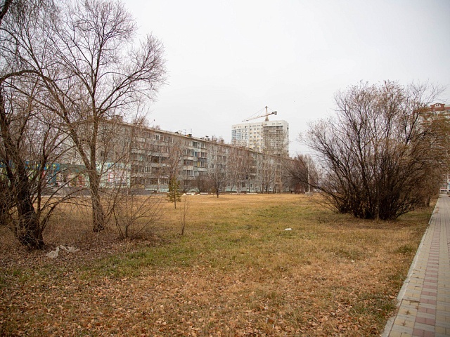 Территория на улице Студенческой между Институтской и Воронкова участвует в проекте создания комфортной городской среды