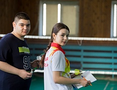 Чемпионат Благовещенска по бадминтону среди инвалидов, посвященный памяти погибшего в ходе СВО Руслана Петрухина