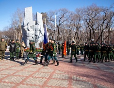В Благовещенске почтили память воинов-интернационалистов