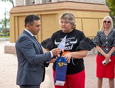 В Благовещенск на IX Международный фестиваль «Детство на Амуре» прибыла детская делегация из ДНР