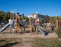 В Благовещенске открыли территории, благоустроенные по программе «1000 дворов» 