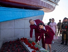 Память бойцов Великой Отечественной войны почтили в Благовещенске
