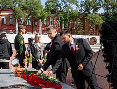  В Благовещенске отметили 80-летие окончания Второй мировой войны