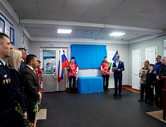 В спортивной школе №3 Благовещенска открыли уголок памяти Героя России Владимира Барахтенко