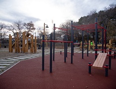 Мэр Олег Имамеев проконтролировал работы по благоустройству территории в Плодопитомнике