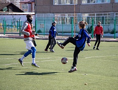 В Благовещенске прошел турнир по малоформатному футболу 