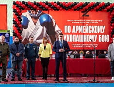 В стенах ДВОКУ прошёл чемпионат по армейскому рукопашному бою