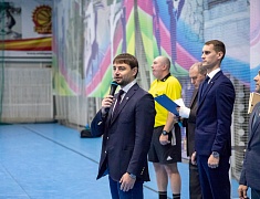 Открытие соревнований по мини-футболу