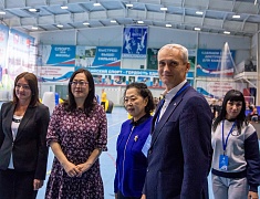 Знакомство спортивной делегации из Хэйхэ с комплексом ГТО