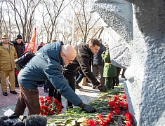 В Благовещенске почтили память воинов-интернационалистов