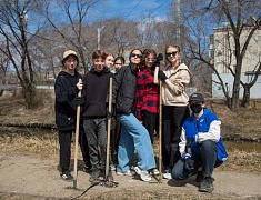 Общегородской субботник "Город берегу"