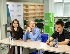 Встреча мэра Олега Имамеева со студентами АмГУ