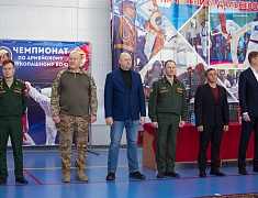 Открытый чемпионат Благовещенска среди силовых структур по армейскому рукопашному бою на кубок ДВОКУ