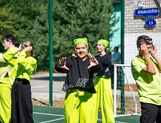 В селе Садовом Благовещенска открыли современную спортивную площадку