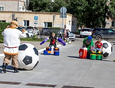 В Благовещенске прошёл семейный праздник «Город счастливых детей»