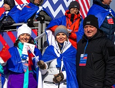 На Амуре между Благовещенском и Хэйхэ прошли Российско-китайские зимние игры