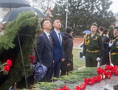 Митинг, посвященный 78 годовщине Победы в Великой Отечественной Войне, прошел в Благовещенске