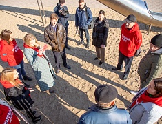 В «Лесном лагере» побывали представители муниципального предприятия, обслуживающего площадку, управления ЖКХ и народного фронта