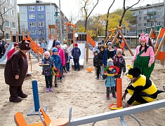 В Благовещенске открыта ещё одна территория, благоустроенная по программе «1000 дворов»