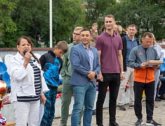 Мэр Олег Имамеев поздравил участников «Дворового турнира» с закрытием сезона